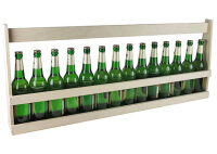 Bierträger 12er Ein Meter Bier aus Holz Natur -...