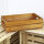 Holzkiste S Hellbraun zur Aufbewahrung Dekoration 40x25x9,6 cm - Stiege Steige Obstkiste Präsentkorb Geschenk