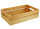 Holzkiste S Hellbraun zur Aufbewahrung Dekoration 40x25x9,6 cm - Stiege Steige Obstkiste Präsentkorb Geschenk
