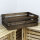 Holzkiste L Dunkelbraun zur Aufbewahrung Dekoration 59,5x39,5x20,5 cm - Stiege Steige Obstkiste Präsentkorb Geschenk