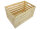 Holzkiste XL Natur zur Aufbewahrung Dekoration 59,5x39,5x34 cm - Stiege Steige Obstkiste Präsentkorb Geschenk