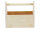 Werkzeugkiste aus Holz Natur mit Tragegriff S 26x14x22cm - Hausmeisterkiste Tragekiste Kiste