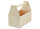 Werkzeugkiste aus Holz Natur mit Tragegriff S 26x14x22cm - Hausmeisterkiste Tragekiste Kiste