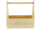 Werkzeugkiste aus Holz Natur mit Tragegriff M 40x20x38cm - Hausmeisterkiste Tragekiste Kiste