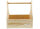 Werkzeugkiste aus Holz Natur mit Tragegriff XXL 40x30x40cm - Hausmeisterkiste Tragekiste Kiste