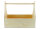 Werkzeugkiste aus Holz Natur mit Tragegriff 3XL 47x25x38cm - Hausmeisterkiste Tragekiste Kiste