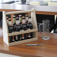 Bierträger 8er aus Holz - Flaschenträger...