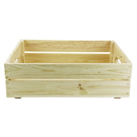 Holzkiste "Industrial" Größe M - 50x40x15,5 cm(außen)