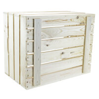 Holzkiste "Industrial" Größe XL - 50x40x30cm (außen)
