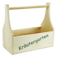 Kräutergarten - Box mit Tragegriff - Küchendeko