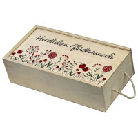 Geschenkbox mit Schiebedeckel und Aufdruck...