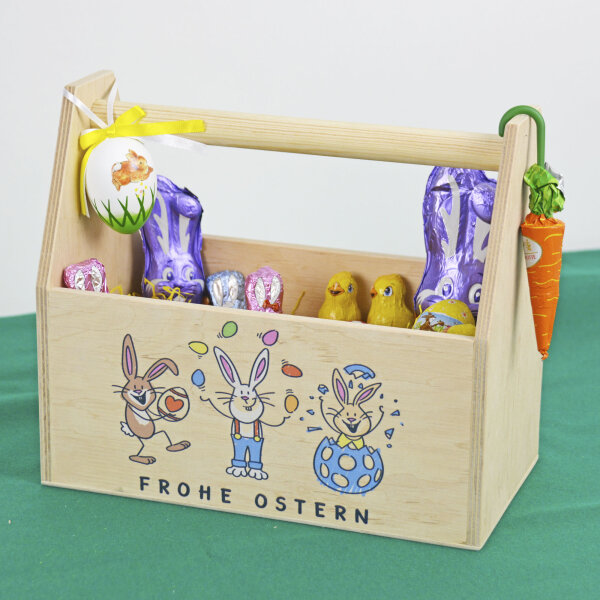 Geschenkverpackung/Tragebox Ostern Osterfest Körbchen
