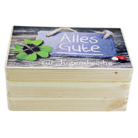 Geschenkbox mit Aufdruck "Alles Gute zur Jugendweihe" - Geschenkidee Geschenkverpackung
