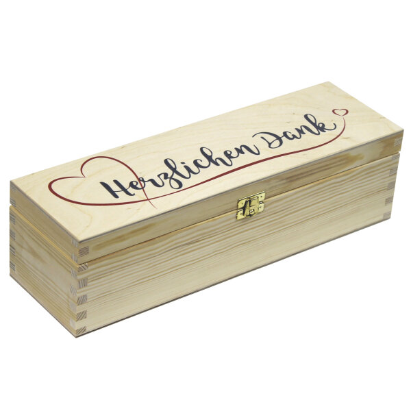 1er Box mit Klappdeckel und Klappverschluss